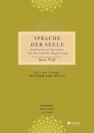 Buchcover SPRACHE DER SEELE (Farb-Edition) | Kati Voß | EAN 9783347493643 | ISBN 3-347-49364-8 | ISBN 978-3-347-49364-3