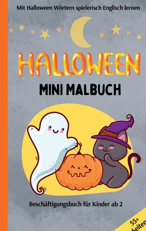 Buchcover Halloween Mini Malbuch Reisemalbuch Beschäftigungsbuch für Kinder ab 2 | Cake Navarro Kids | EAN 9783347746022 | ISBN 3-347-74602-3 | ISBN 978-3-347-74602-2