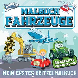 Buchcover Malbuch Fahrzeuge - Mein erstes Kritzelmalbuch. | S&L Inspirations Lounge | EAN 9783347785779 | ISBN 3-347-78577-0 | ISBN 978-3-347-78577-9