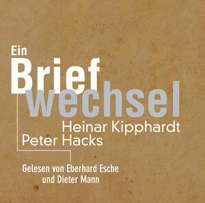 Buchcover Peter Hacks - Heinar Kipphardt | Eberhard Esche | EAN 9783359011323 | ISBN 3-359-01132-5 | ISBN 978-3-359-01132-3
