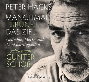 Buchcover Manchmal grünet das Ziel | Peter Hacks | EAN 9783359011934 | ISBN 3-359-01193-7 | ISBN 978-3-359-01193-4