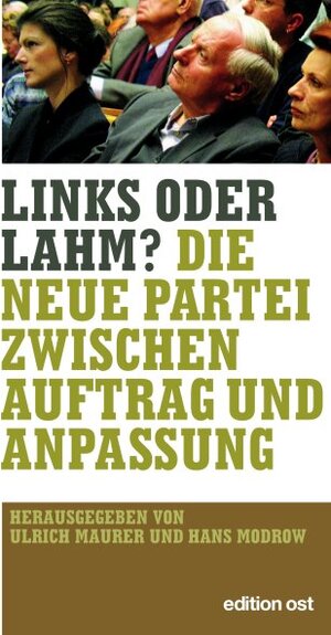 Links oder lahm? Die neue Partei zwischen Auftrag und Anpassung (Edition Ost)