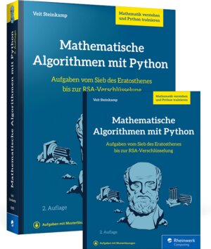 Buchcover Mathematische Algorithmen mit Python | Veit Steinkamp | EAN 9783367100088 | ISBN 3-367-10008-0 | ISBN 978-3-367-10008-8