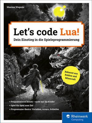 Buchcover Let’s code Lua! | Maxime Wegesin | EAN 9783367104185 | ISBN 3-367-10418-3 | ISBN 978-3-367-10418-5