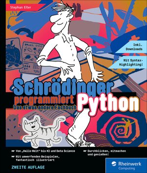 Buchcover Schrödinger programmiert Python | Stephan Elter | EAN 9783367105212 | ISBN 3-367-10521-X | ISBN 978-3-367-10521-2