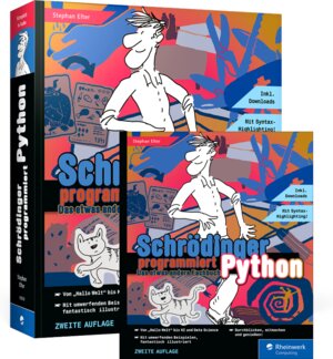 Buchcover Schrödinger programmiert Python | Stephan Elter | EAN 9783367105229 | ISBN 3-367-10522-8 | ISBN 978-3-367-10522-9