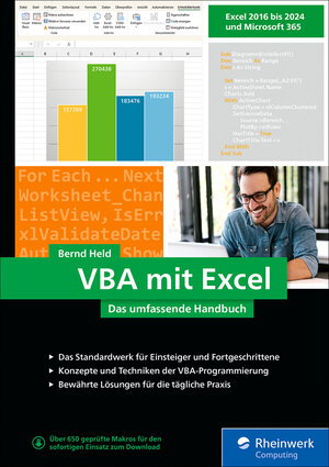Buchcover VBA mit Excel | Bernd Held | EAN 9783367105755 | ISBN 3-367-10575-9 | ISBN 978-3-367-10575-5