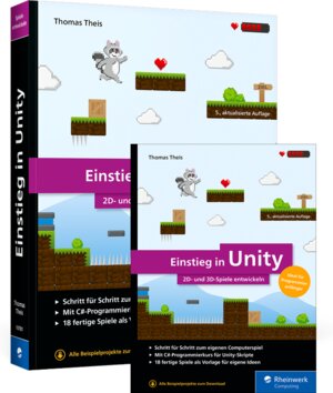 Buchcover Einstieg in Unity | Thomas Theis | EAN 9783367107841 | ISBN 3-367-10784-0 | ISBN 978-3-367-10784-1