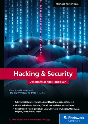 Buchcover Hacking u. Security | Michael Kofler | EAN 9783367112944 | ISBN 3-367-11294-1 | ISBN 978-3-367-11294-4