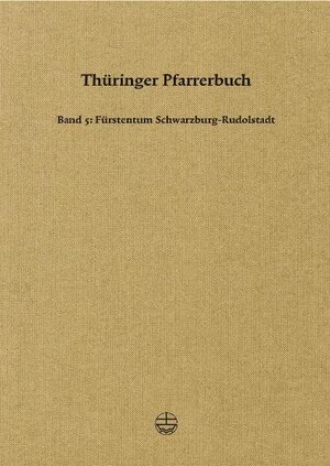 Buchcover Thüringer Pfarrerbuch  | EAN 9783374035946 | ISBN 3-374-03594-9 | ISBN 978-3-374-03594-6