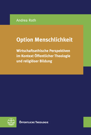 Buchcover Option Menschlichkeit | Andrea Roth | EAN 9783374048243 | ISBN 3-374-04824-2 | ISBN 978-3-374-04824-3