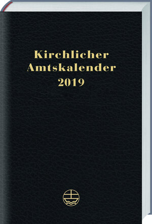Buchcover Kirchlicher Amtskalender 2019 – schwarz  | EAN 9783374050499 | ISBN 3-374-05049-2 | ISBN 978-3-374-05049-9