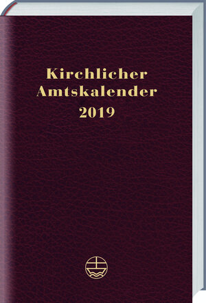 Buchcover Kirchlicher Amtskalender 2019 – rot  | EAN 9783374050505 | ISBN 3-374-05050-6 | ISBN 978-3-374-05050-5