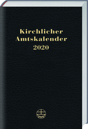 Buchcover Kirchlicher Amtskalender 2020 – schwarz  | EAN 9783374057177 | ISBN 3-374-05717-9 | ISBN 978-3-374-05717-7