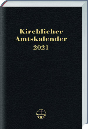 Buchcover Kirchlicher Amtskalender 2021 – schwarz  | EAN 9783374062683 | ISBN 3-374-06268-7 | ISBN 978-3-374-06268-3