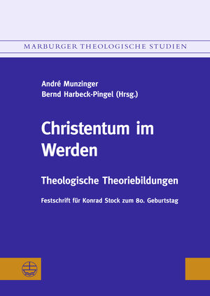 Buchcover Christentum im Werden. Festschrift für Konrad Stock zum 80. Geburtstag  | EAN 9783374068821 | ISBN 3-374-06882-0 | ISBN 978-3-374-06882-1