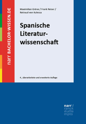 Buchcover Spanische Literaturwissenschaft | Maximilian Gröne | EAN 9783381102518 | ISBN 3-381-10251-6 | ISBN 978-3-381-10251-8