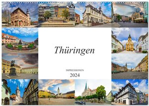 Buchcover Thüringen Impressionen (Wandkalender 2024 DIN A2 quer), CALVENDO Monatskalender | Dirk Meutzner | EAN 9783383001086 | ISBN 3-383-00108-3 | ISBN 978-3-383-00108-6