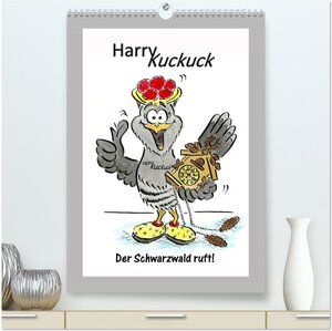 Buchcover HarryKuckuck - Der Schwarzwald ruft (hochwertiger Premium Wandkalender 2024 DIN A2 hoch), Kunstdruck in Hochglanz | Ingo Laue | EAN 9783383049354 | ISBN 3-383-04935-3 | ISBN 978-3-383-04935-4
