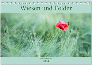 Buchcover Wiesen und Felder (Tischkalender 2024 DIN A5 quer), CALVENDO Monatskalender | Marion Gartler | EAN 9783383056048 | ISBN 3-383-05604-X | ISBN 978-3-383-05604-8