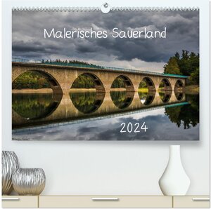 Buchcover Malerisches Sauerland (hochwertiger Premium Wandkalender 2024 DIN A2 quer), Kunstdruck in Hochglanz | Simone Rein | EAN 9783383058066 | ISBN 3-383-05806-9 | ISBN 978-3-383-05806-6