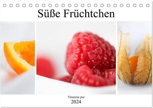 Buchcover Süße Früchtchen - Vitamine pur (Tischkalender 2024 DIN A5 quer), CALVENDO Monatskalender | Marion Krätschmer | EAN 9783383172007 | ISBN 3-383-17200-7 | ISBN 978-3-383-17200-7