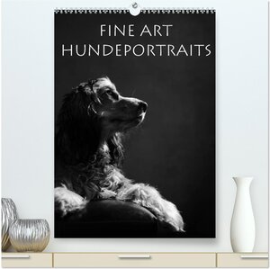 Buchcover Fine Art Hundeportraits (hochwertiger Premium Wandkalender 2024 DIN A2 hoch), Kunstdruck in Hochglanz | Jana Behr | EAN 9783383214813 | ISBN 3-383-21481-8 | ISBN 978-3-383-21481-3