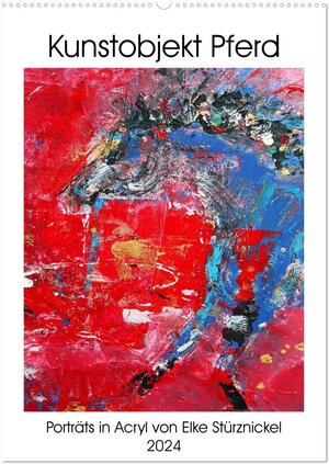 Buchcover Kunstobjekt Pferd (Wandkalender 2024 DIN A2 hoch), CALVENDO Monatskalender | Elke Stürznickel | EAN 9783383228896 | ISBN 3-383-22889-4 | ISBN 978-3-383-22889-6