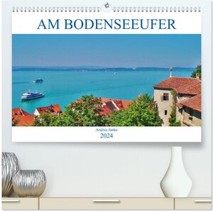 Buchcover Am Bodenseeufer (hochwertiger Premium Wandkalender 2024 DIN A2 quer), Kunstdruck in Hochglanz | Andrea Janke | EAN 9783383240447 | ISBN 3-383-24044-4 | ISBN 978-3-383-24044-7