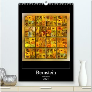 Buchcover Bernstein (hochwertiger Premium Wandkalender 2024 DIN A2 hoch), Kunstdruck in Hochglanz | Danuta Wentzel | EAN 9783383240454 | ISBN 3-383-24045-2 | ISBN 978-3-383-24045-4