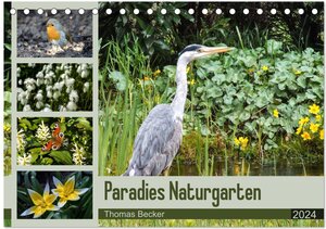 Buchcover Paradies Naturgarten (Tischkalender 2024 DIN A5 quer), CALVENDO Monatskalender | Thomas Becker | EAN 9783383250644 | ISBN 3-383-25064-4 | ISBN 978-3-383-25064-4