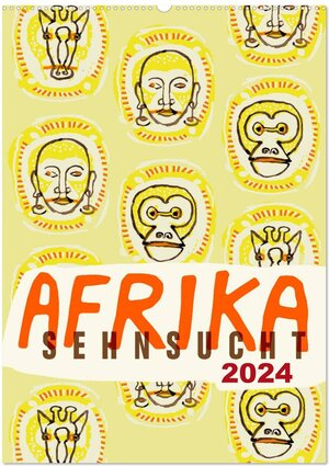 Buchcover Afrika-Sehnsucht 2024 (Wandkalender 2024 DIN A2 hoch), CALVENDO Monatskalender | Norbert Schmitt | EAN 9783383586309 | ISBN 3-383-58630-8 | ISBN 978-3-383-58630-9