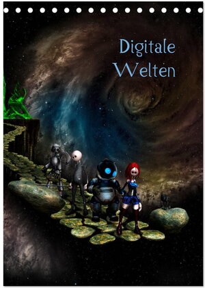 Buchcover Digitale Welten (Tischkalender 2024 DIN A5 hoch), CALVENDO Monatskalender | Norbert Buch | EAN 9783383614279 | ISBN 3-383-61427-1 | ISBN 978-3-383-61427-9