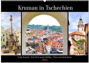 Buchcover Krumau in Tschechien (Wandkalender 2024 DIN A2 quer), CALVENDO Monatskalender | Gisela Kruse | EAN 9783383670206 | ISBN 3-383-67020-1 | ISBN 978-3-383-67020-6