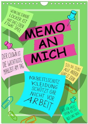 Buchcover Memo an mich (Wandkalender 2024 DIN A4 hoch), CALVENDO Monatskalender | Christine B-B Müller | EAN 9783383678202 | ISBN 3-383-67820-2 | ISBN 978-3-383-67820-2