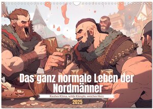 Buchcover Das ganz normale Leben der Nordmänner (Wandkalender 2025 DIN A3 quer), CALVENDO Monatskalender | Kerstin Waurick | EAN 9783383805929 | ISBN 3-383-80592-1 | ISBN 978-3-383-80592-9