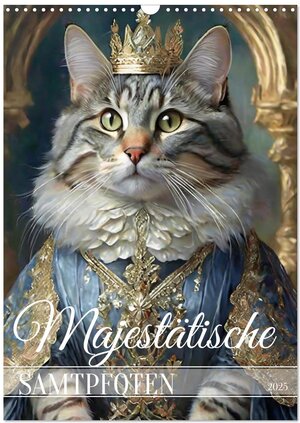 Buchcover Majestätische Samtpfoten (Wandkalender 2025 DIN A3 hoch), CALVENDO Monatskalender | Fotodesign Verena Scholze | EAN 9783383813078 | ISBN 3-383-81307-X | ISBN 978-3-383-81307-8