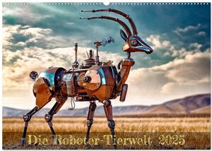 Buchcover Die Roboter-Tierwelt (Wandkalender 2025 DIN A2 quer), CALVENDO Monatskalender | Werner Braun | EAN 9783383814907 | ISBN 3-383-81490-4 | ISBN 978-3-383-81490-7