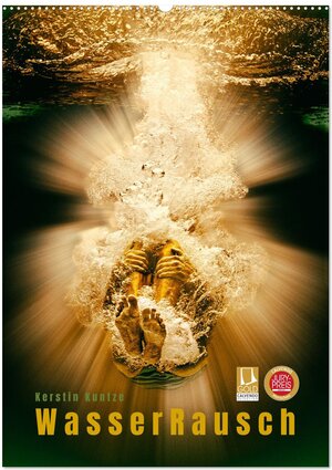 Buchcover WasserRausch (Wandkalender 2025 DIN A2 hoch), CALVENDO Monatskalender | Kerstin Kuntze | EAN 9783383828638 | ISBN 3-383-82863-8 | ISBN 978-3-383-82863-8