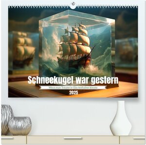 Buchcover Schneekugel war gestern (hochwertiger Premium Wandkalender 2025 DIN A2 quer), Kunstdruck in Hochglanz | Kerstin Waurick | EAN 9783383899591 | ISBN 3-383-89959-4 | ISBN 978-3-383-89959-1