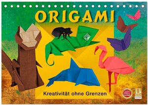 Buchcover ORIGAMI - Kreativität ohne Grenzen (Tischkalender 2025 DIN A5 quer), CALVENDO Monatskalender | Marion Krätschmer | EAN 9783383978173 | ISBN 3-383-97817-6 | ISBN 978-3-383-97817-3