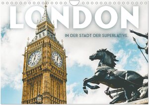 Buchcover London - In der Stadt der Superlative. (Wandkalender 2025 DIN A4 quer), CALVENDO Monatskalender | SF SF | EAN 9783383986017 | ISBN 3-383-98601-2 | ISBN 978-3-383-98601-7