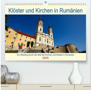 Buchcover Kirchen und Klöster in Rumänien (hochwertiger Premium Wandkalender 2025 DIN A2 quer), Kunstdruck in Hochglanz | Roland Brack | EAN 9783383986895 | ISBN 3-383-98689-6 | ISBN 978-3-383-98689-5