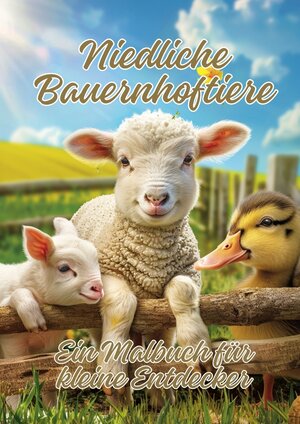 Buchcover Niedliche Bauernhoftiere | Ela ArtJoy | EAN 9783384221407 | ISBN 3-384-22140-0 | ISBN 978-3-384-22140-7