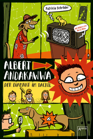 Buchcover Albert Andakawwa (2). Der Diamant im Dackel | Patricia Schröder | EAN 9783401069722 | ISBN 3-401-06972-1 | ISBN 978-3-401-06972-2