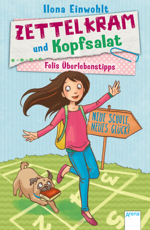 Buchcover Felis Überlebenstipps (1). Zettelkram und Kopfsalat | Ilona Einwohlt | EAN 9783401069968 | ISBN 3-401-06996-9 | ISBN 978-3-401-06996-8