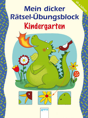 Buchcover Mein dicker Rätsel-Übungsblock Kindergarten | Katrin Merle | EAN 9783401099415 | ISBN 3-401-09941-8 | ISBN 978-3-401-09941-5