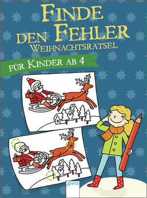 Buchcover Finde den Fehler. Weihnachtsrätsel  | EAN 9783401099576 | ISBN 3-401-09957-4 | ISBN 978-3-401-09957-6
