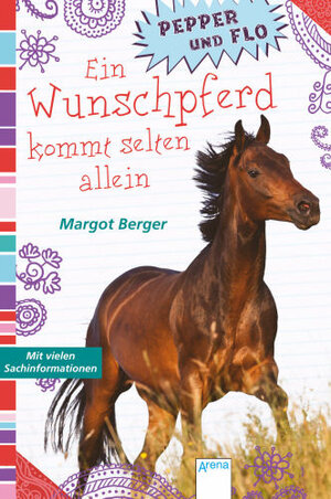 Buchcover Pepper und Flo - Ein Wunschpferd kommt selten allein | Margot Berger | EAN 9783401454184 | ISBN 3-401-45418-8 | ISBN 978-3-401-45418-4