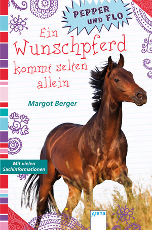 Buchcover Pepper und Flo. Ein Wunschpferd kommt selten allein | Margot Berger | EAN 9783401505459 | ISBN 3-401-50545-9 | ISBN 978-3-401-50545-9